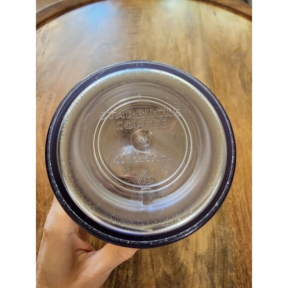 2016 Starbucks Silver Glitter Iced Coffee Tumbler | 20 oz - Picture 5 of 5